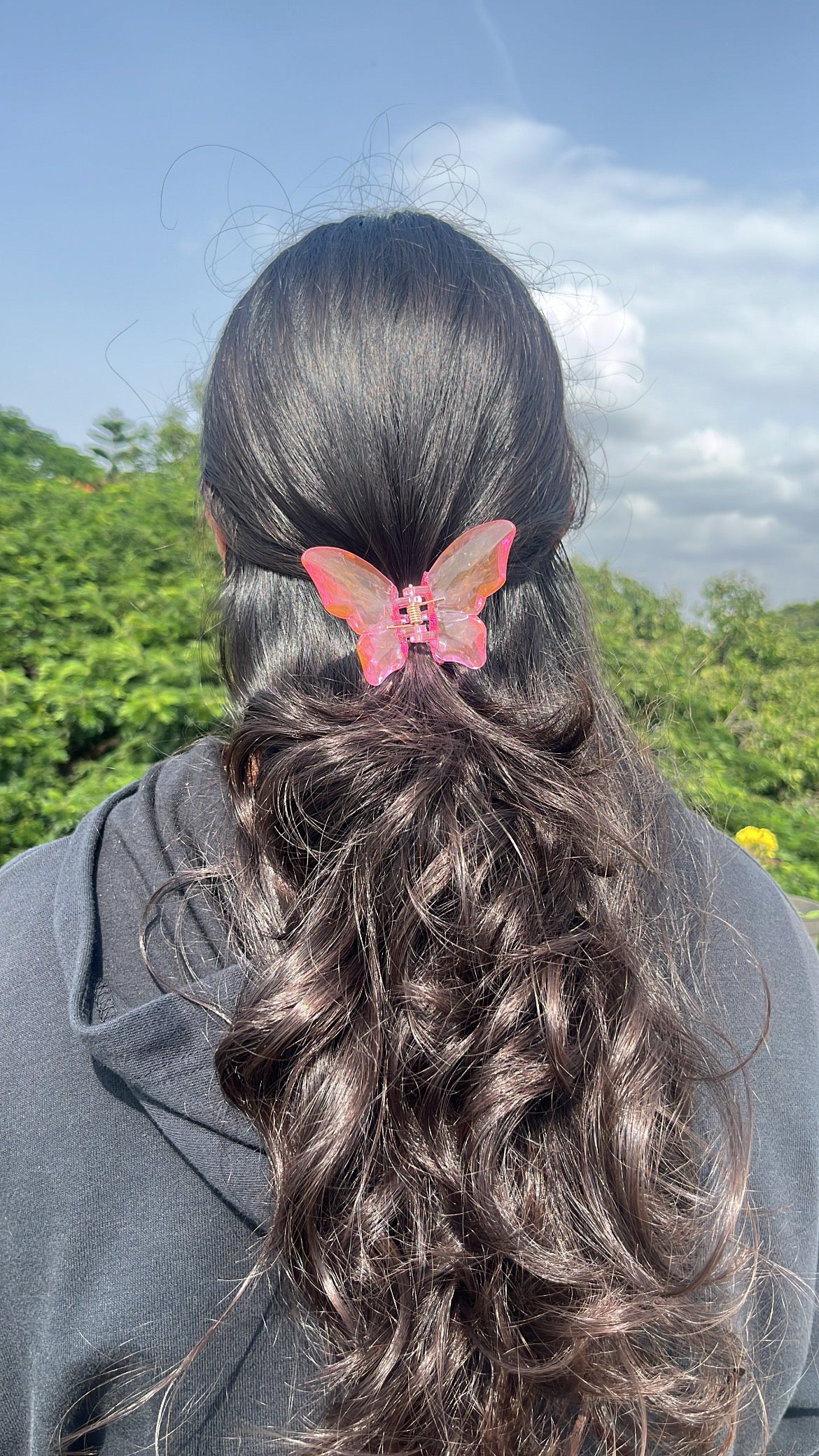 Crystal butterfly Hairclaws