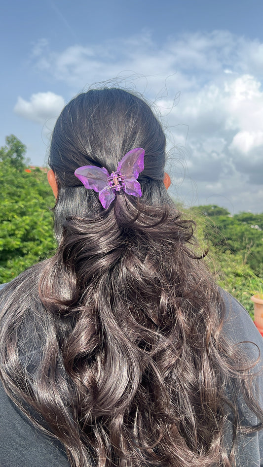 Crystal butterfly Hairclaws