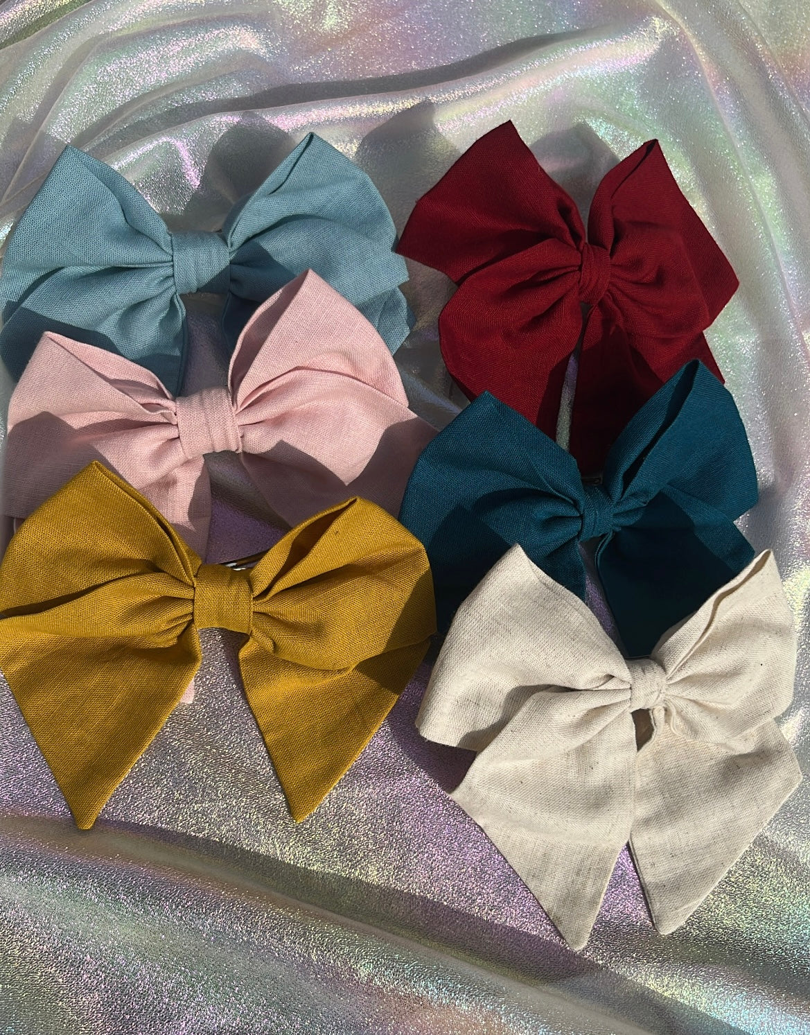 Sailor bows - Combo of 6